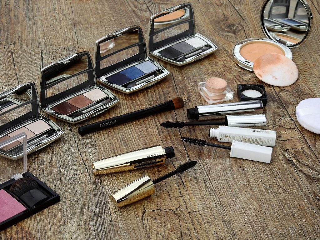 cosmetics, make up, beauty