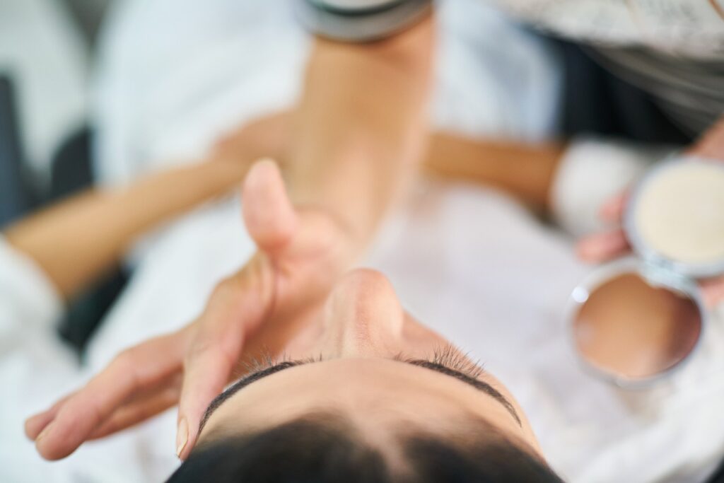 make-up, woman, maintenance