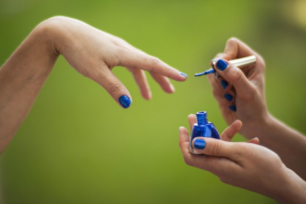 green, blue, finger, hand, nail varnish, luxury, relaxation, beauty, skill, manicure, woman, girl, body care, service repair, nail, manicure, manicure, manicure, manicure, manicure, nail