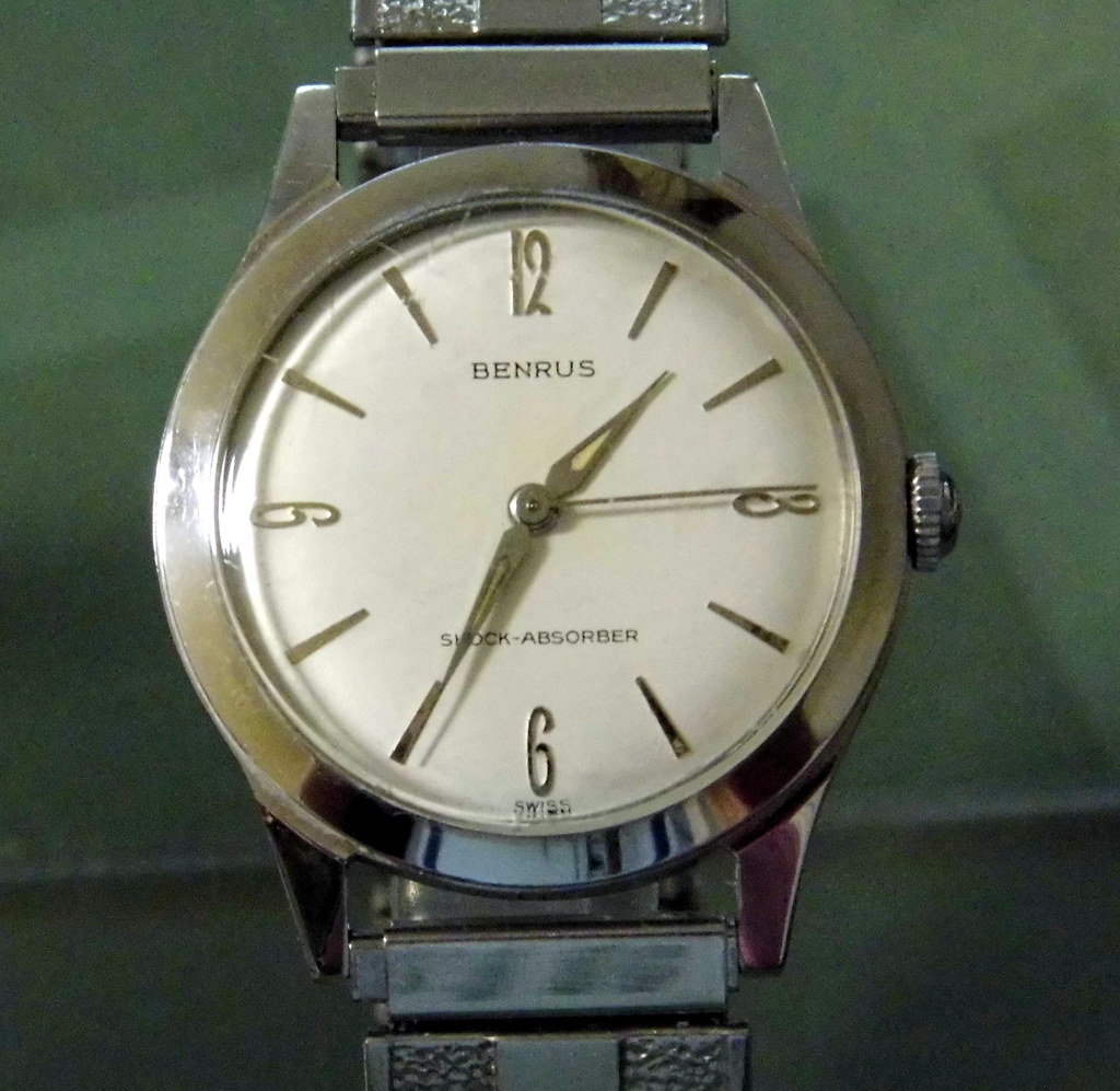 Vintage Benrus Manual Wind Men's Watch, Swiss Made