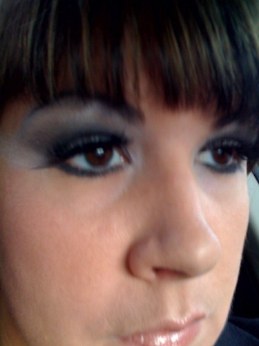 Went crazy with the eye makeup for oshow gala