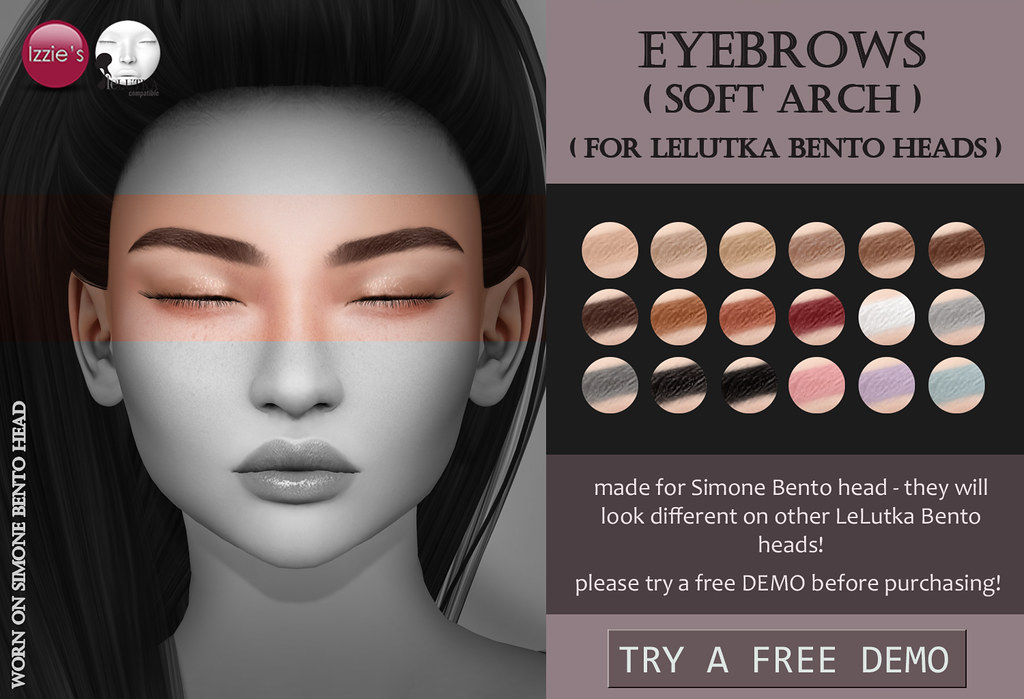 Lelutka Eyebrows soft arch