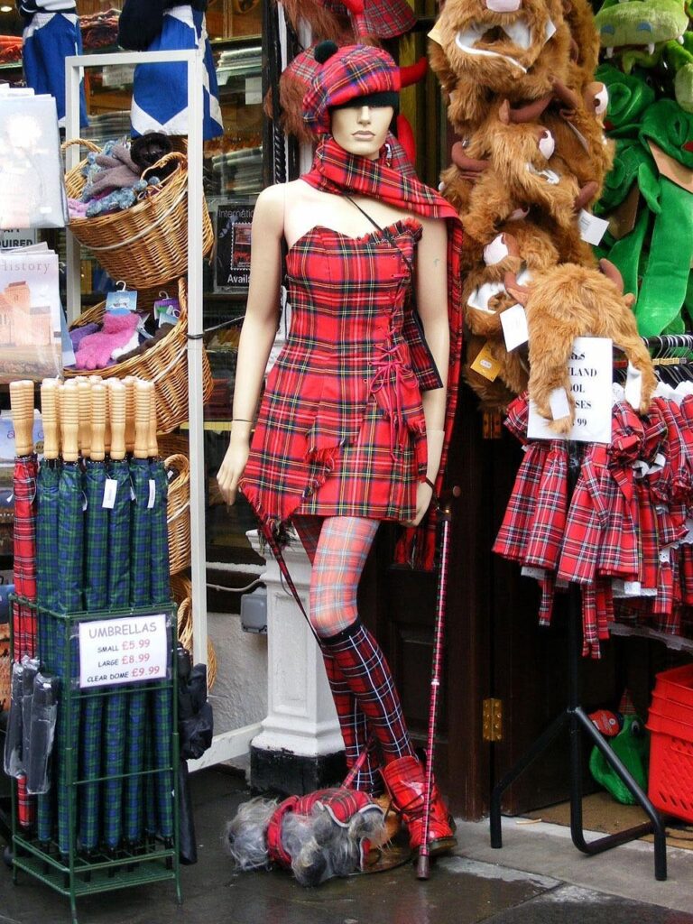 mannequin, female, model, tartan, street, shop, edinburgh, clothes, apparel, fashion, clothing, tartan, tartan, tartan, edinburgh, edinburgh, apparel, apparel, apparel, apparel, apparel
