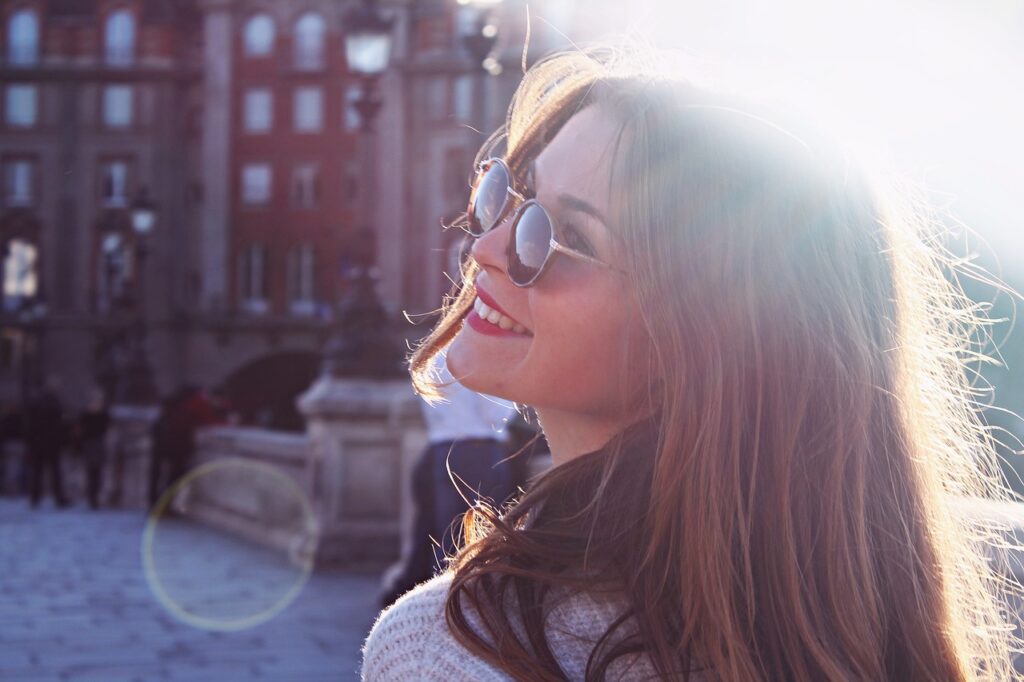 people, girl, woman, sunglasses, city, smile, happy, sunglasses, sunglasses, sunglasses, sunglasses, sunglasses