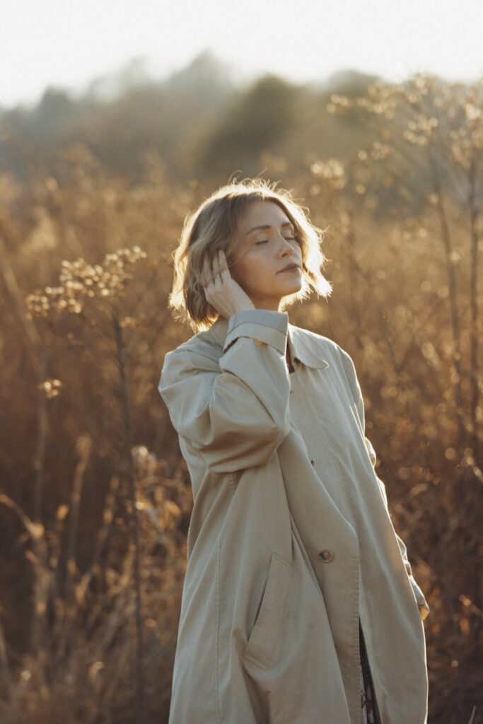 Golden Hour Serenity – A Portrait of Grace in Nature