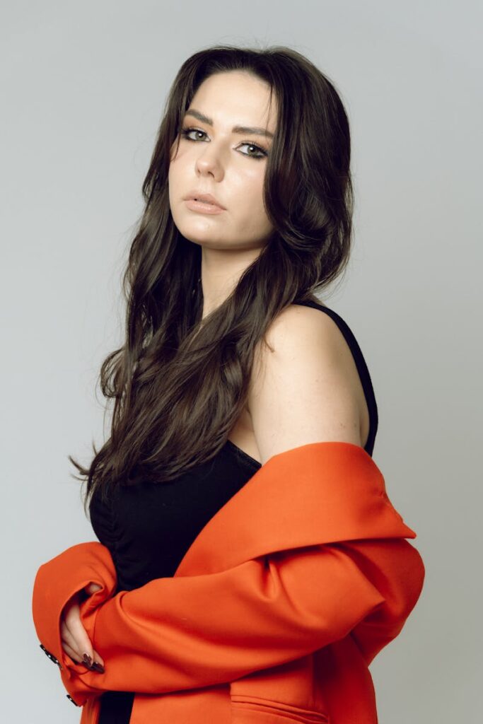 Free stock photo of beautiful eyes, black hair, fashion