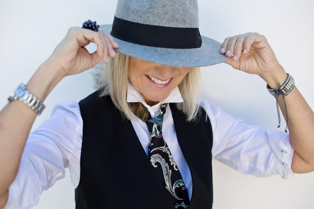 woman in menswear, menswear for women, fashion, outfit, hat, gray hat, woman, attractive, lifestyle, clothing, model, clothes, style, outfit, outfit, outfit, outfit, outfit