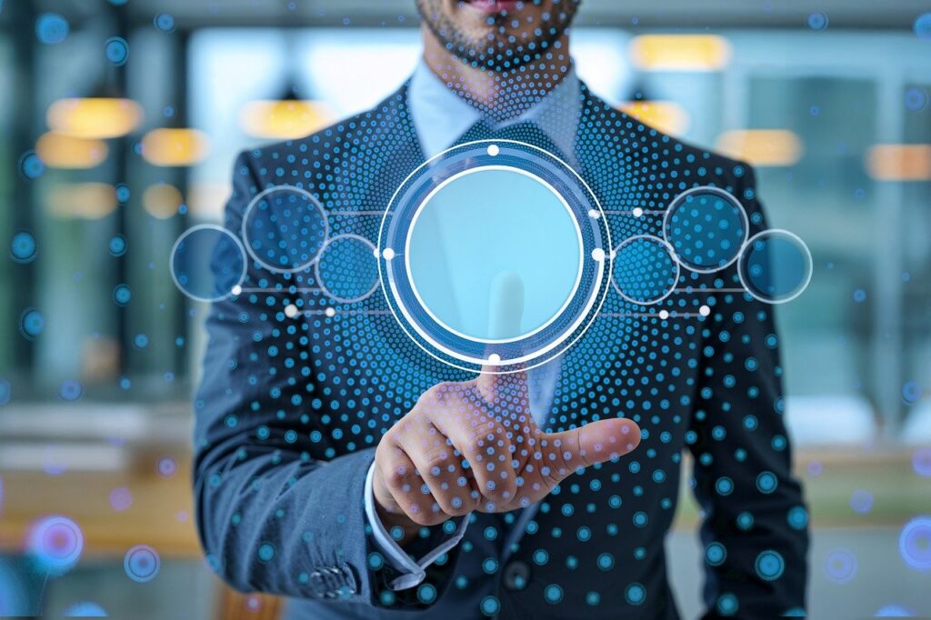 business, technology, innovation, future, digital, connectivity, interface, interaction, data, network, global, entrepreneurship, strategy, vision, management, finance, analytics, solutions, progress, ai generated