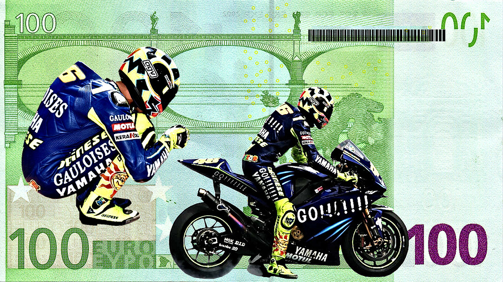 100 Motorcycle money.