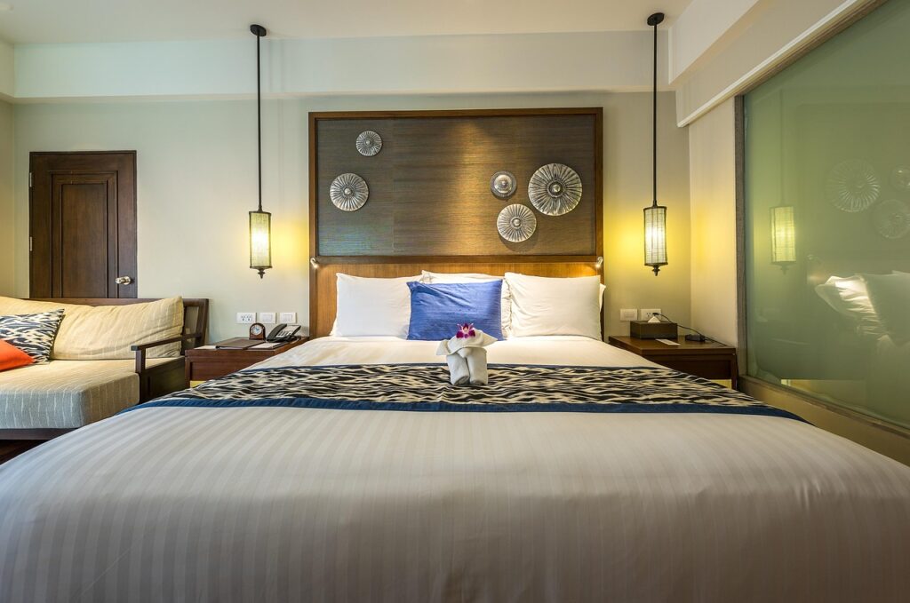 bedroom, apartment, architecture, bed, classic, cupboard, design, elegant, furniture, mirror, house, hotel, in the house, inside, luxurious, pane, room, space, extensive, type, modern, set, throughout, visible, bedroom, hotel, hotel, hotel, hotel, hotel