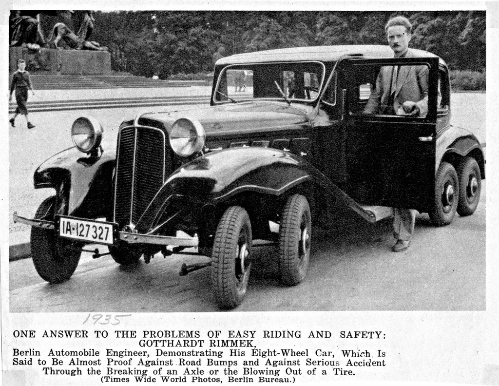 1935 Eight-Wheel Car