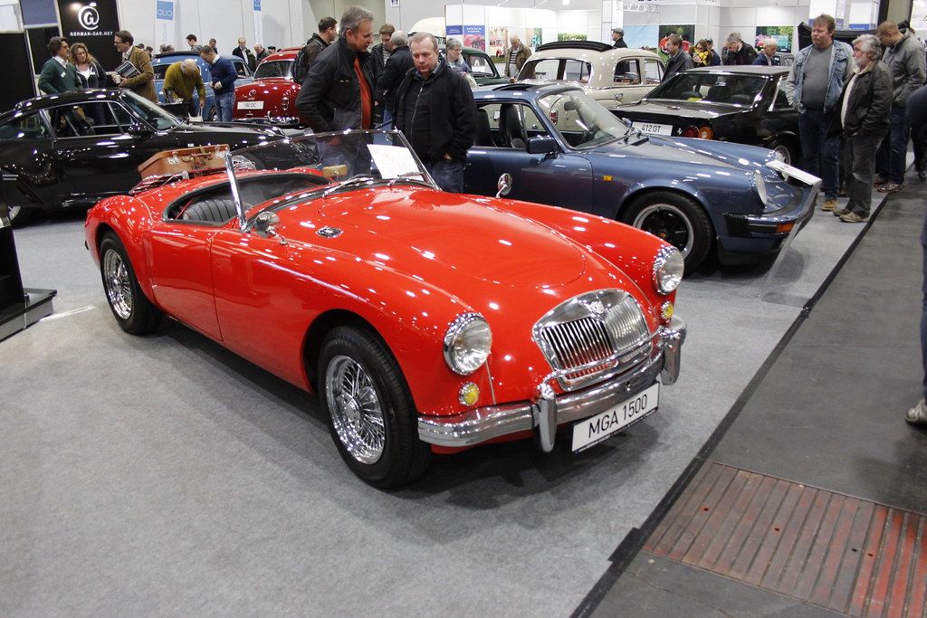 1956 MGA 1500 Cabrio Bremen Classic Motorshow 04.02.2017