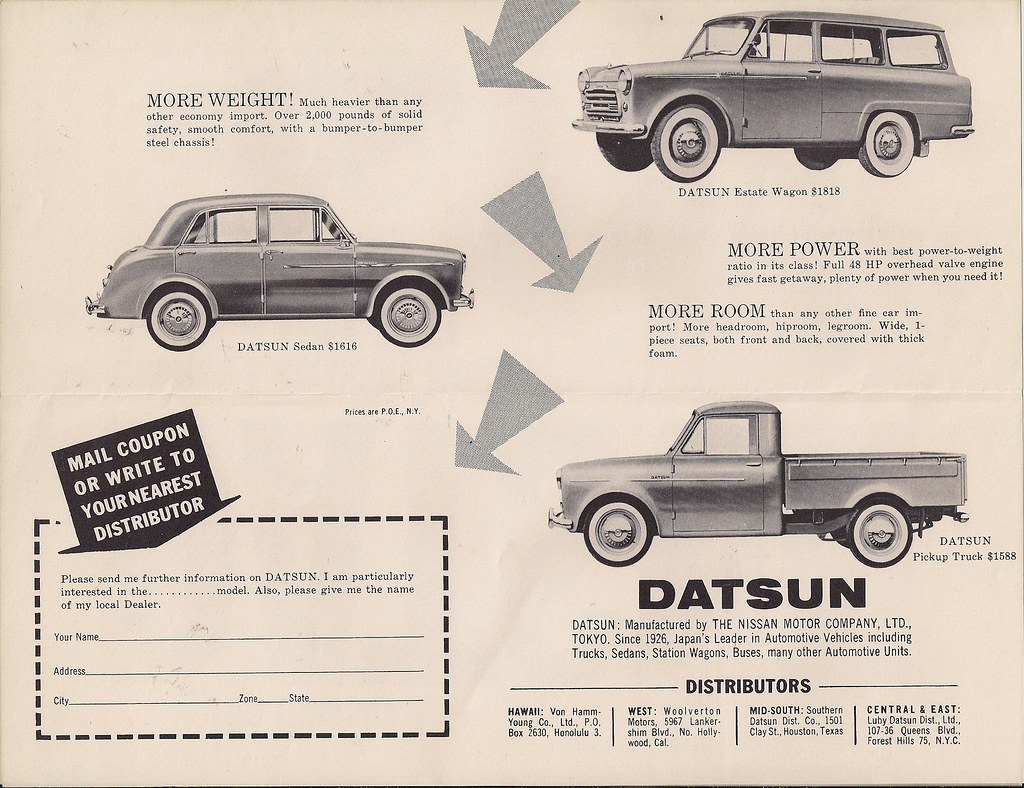 1960 Datsun USA