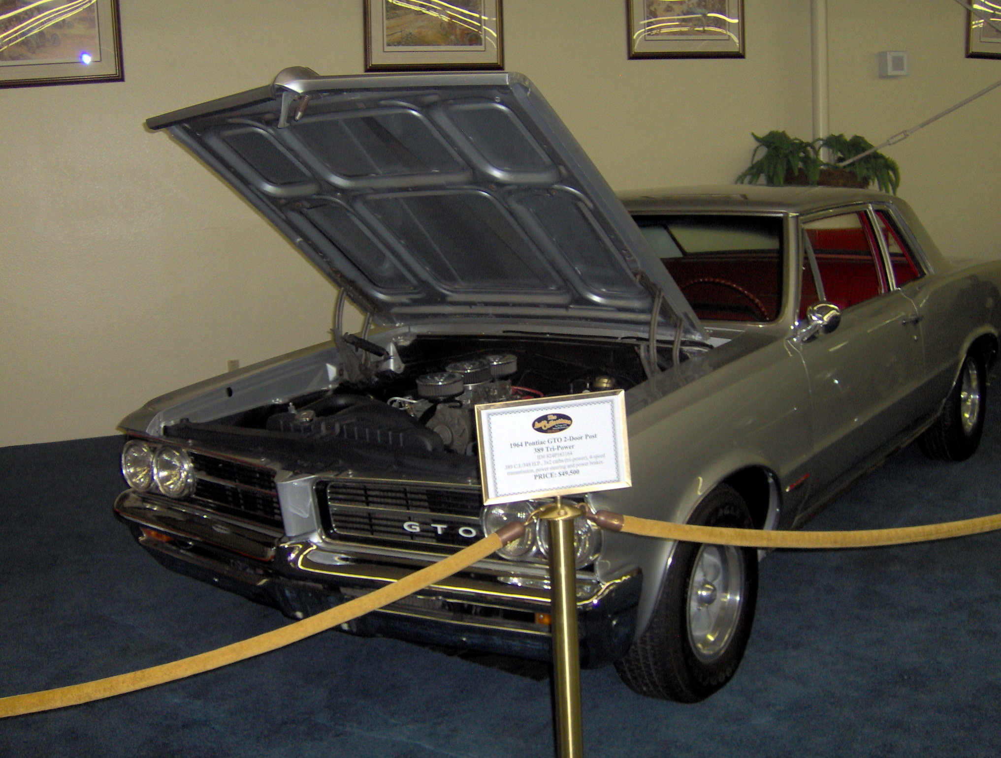 1964 Pontiac GTO 389 Tri-Power