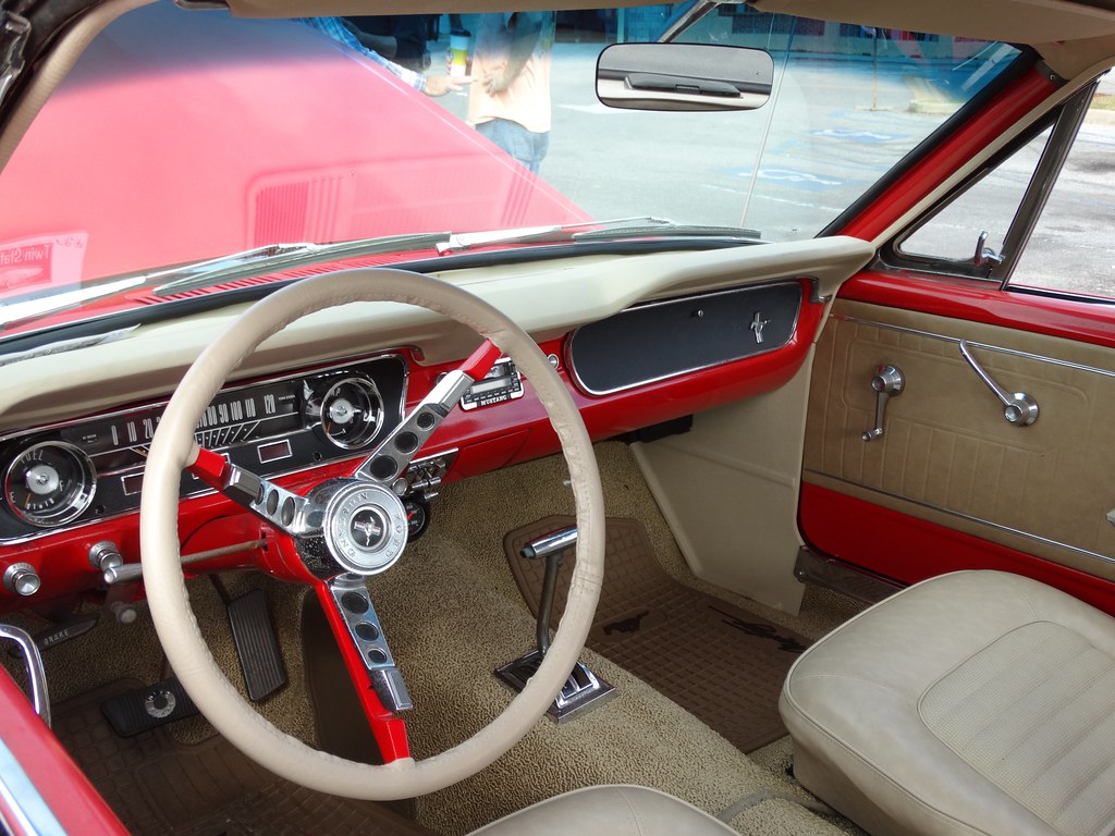 1965 Ford Mustang, Interior Forward
