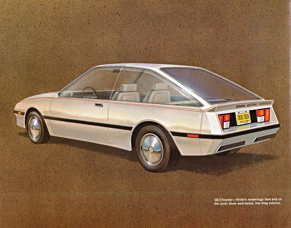 1978 GE/Chrysler Electric Vehicle Proposal