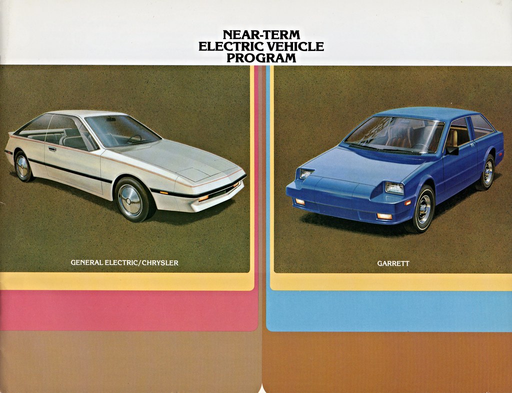 1978 U.S. Dept. of Energy Near-Term Electric Vehicle Program