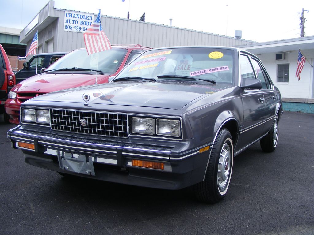 1982 Cadillac Cimarron, front left