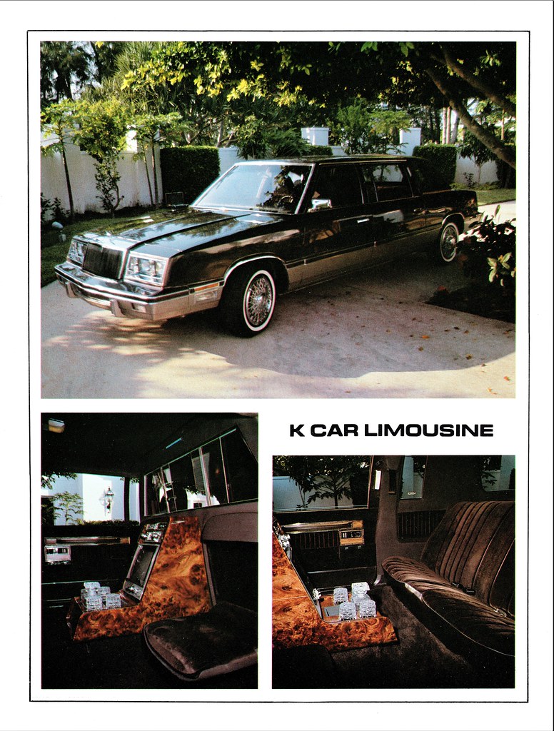 1982 Chrysler K Car Limousine