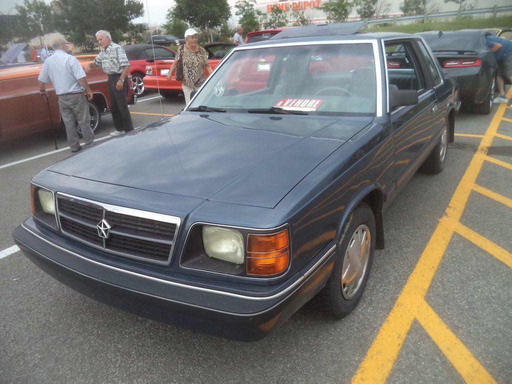 1986-1989 Dodge Aries K LE 1