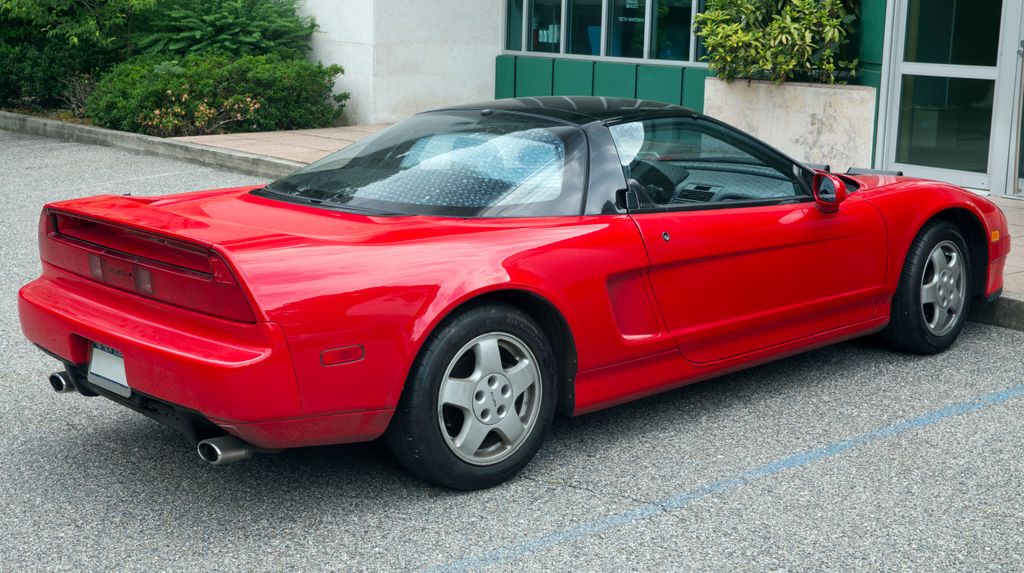 1991 Acura NSX, rear right (Huntingto