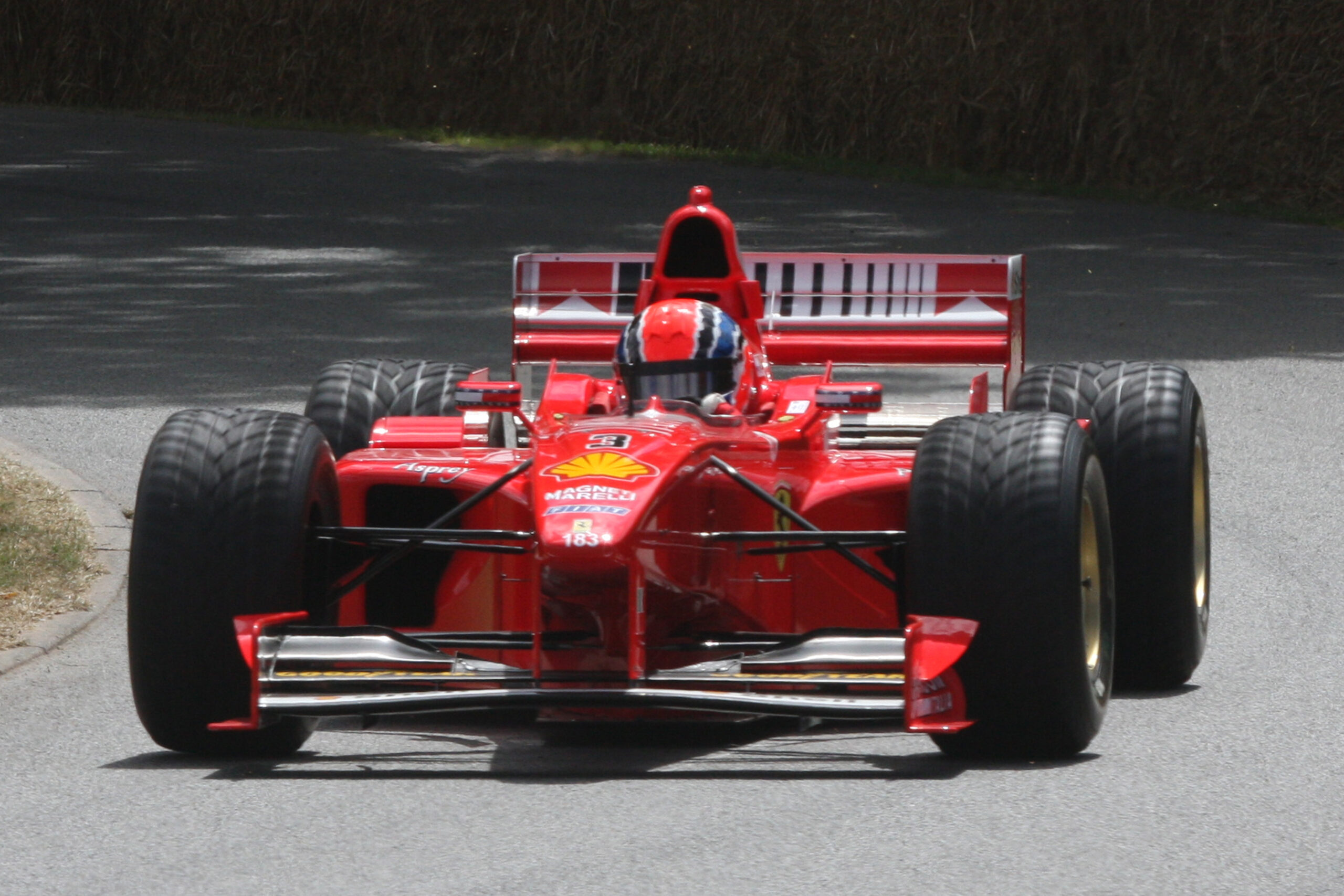 1998 F1 car Ferrari F300 Goodwood 2009