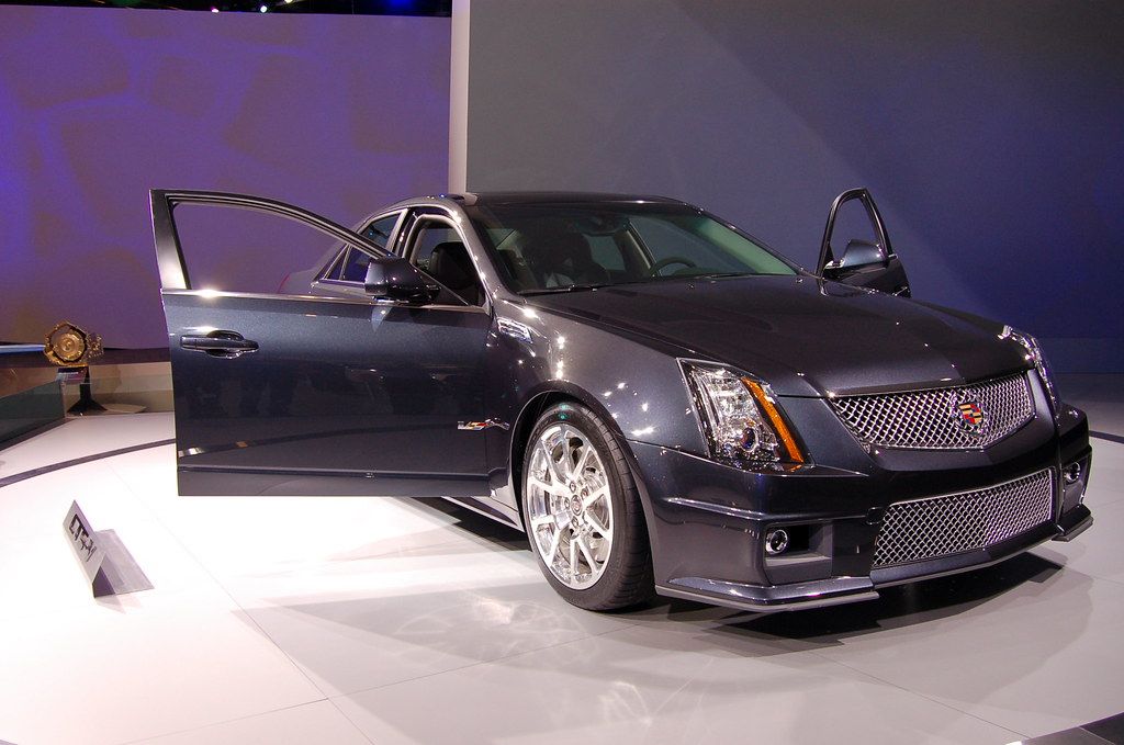 2009 Cadillac CTS-V North American International Auto Show Detroit 2008 190 N