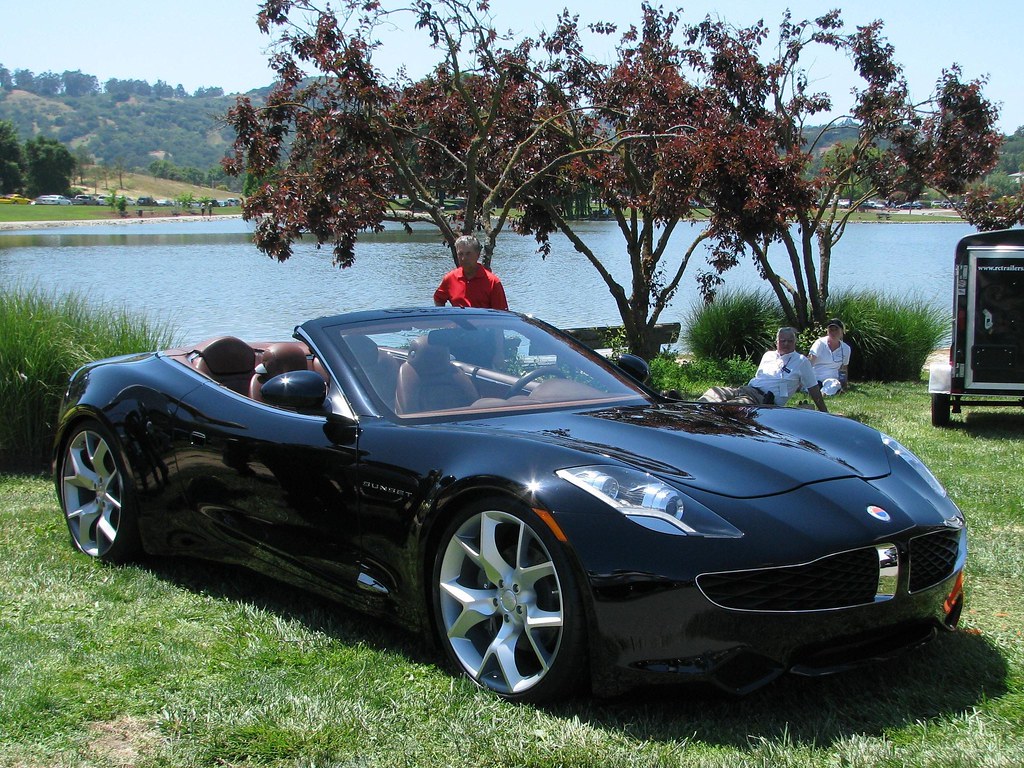 2009 Fisker Karma Sunset Convertible (Electric Car)