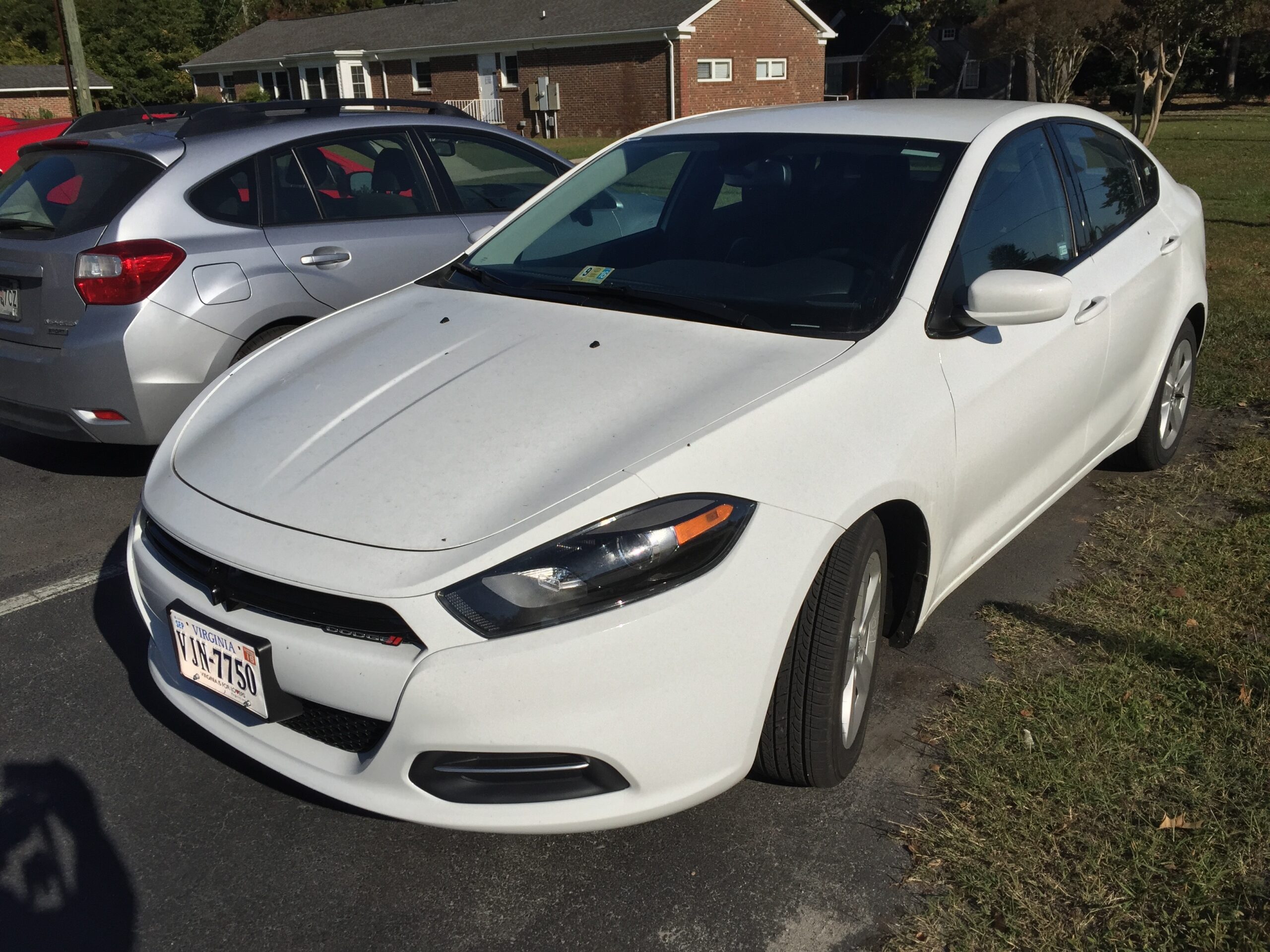 2016 Dodge Dart STX in white 3of3