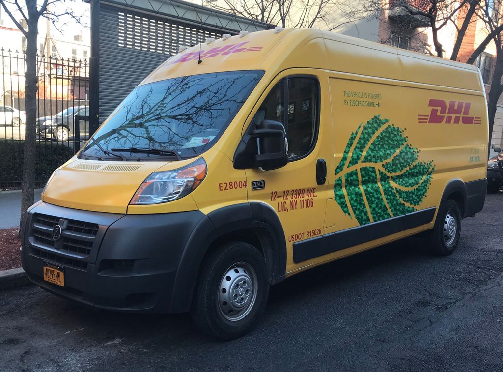 2016 Zenith Electric Van (DHL), front left