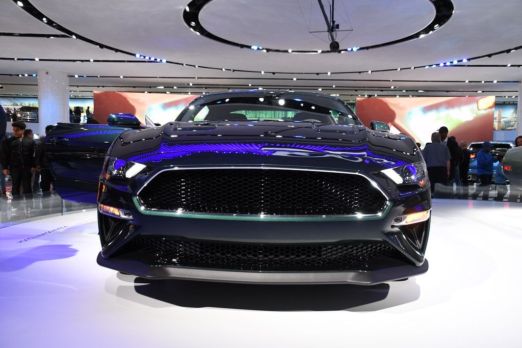 2019 Ford Mustang 'Bullitt' front end -- 2018 North American International Auto Show
