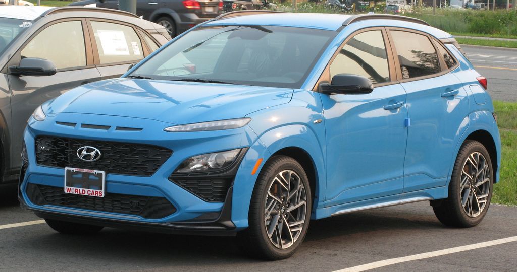 2022 Hyundai Kona 1.6T N-Line, Front Left, 07-18-2021