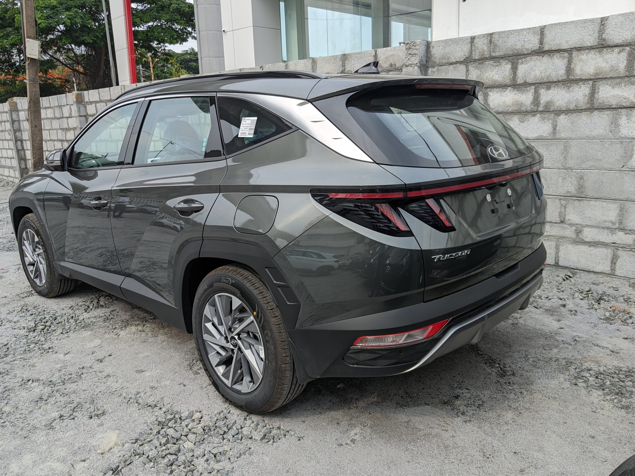 2023 Hyundai Tucson Signature (India) rear view