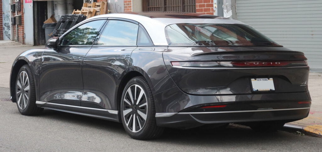 2023 Lucid Air Touring, rear 7.23.23
