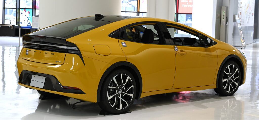 2023 Toyota Prius Z PHEV rear