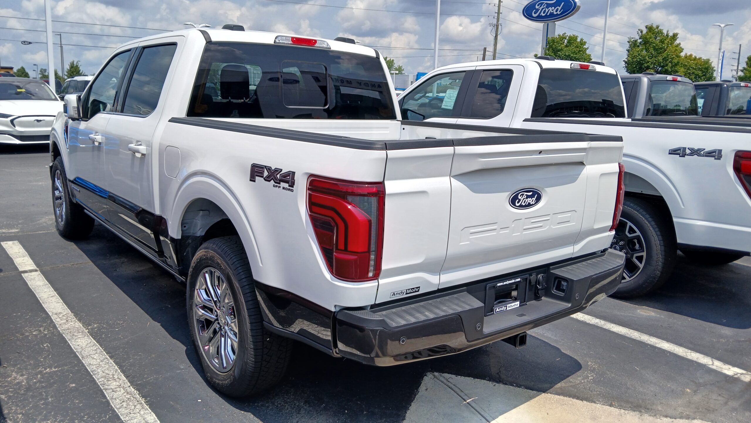 2024 Ford F-150 King Ranch rear view