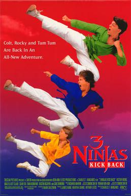 9. 3 Ninjas Kick Back 1994