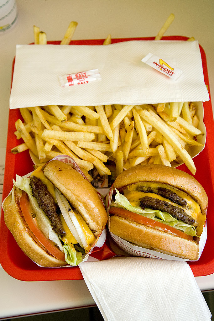 In-N-Out burgers