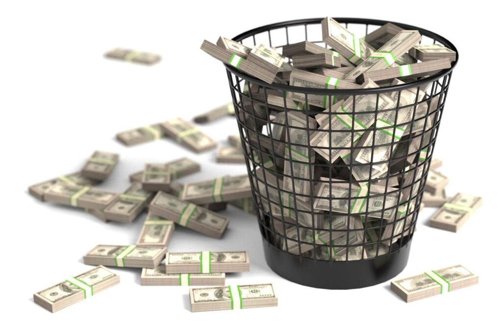 unnecessary spending