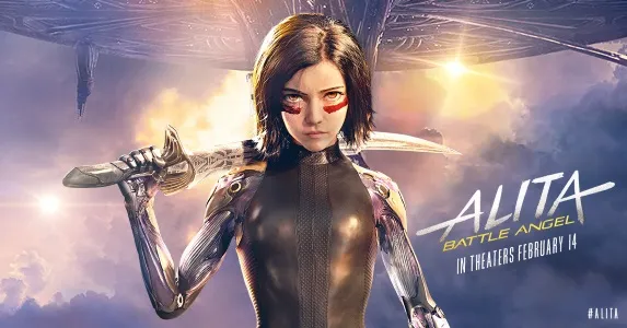 10. Alita: Battle Angel 2019