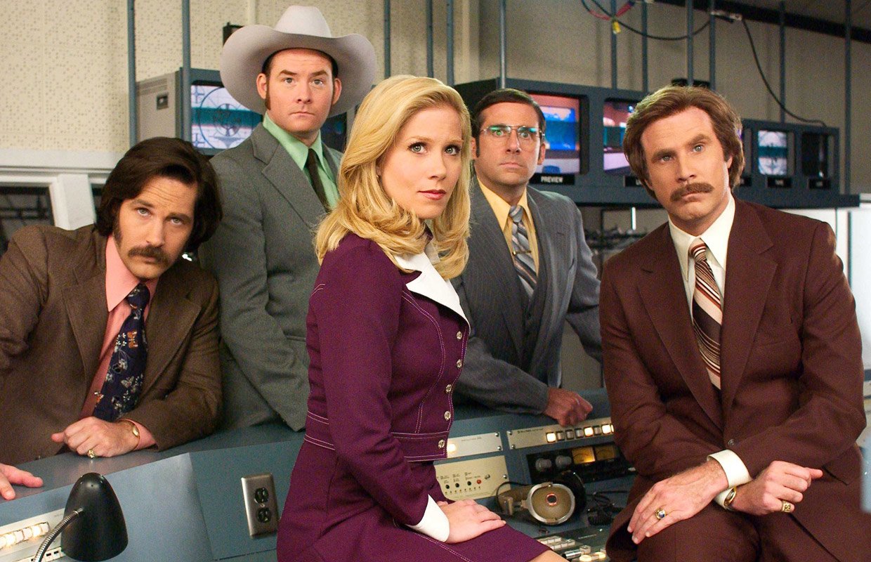37. Anchorman: The Legend of Ron Burgundy 2004