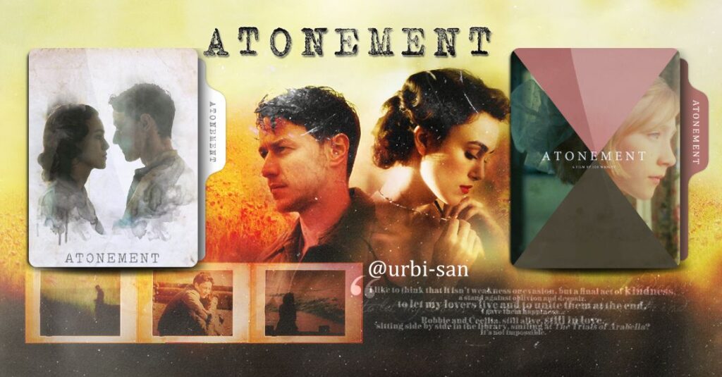 Atonement 2007，IMDB Rating: 7.8, IMDB Votes: 302388, ID: 0783233