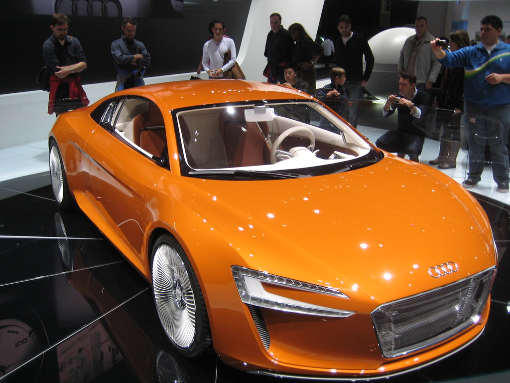 Audi's e-tron concept car