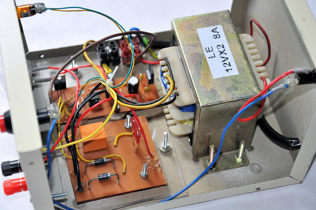 Automatic Car Battery Charger Prototype
