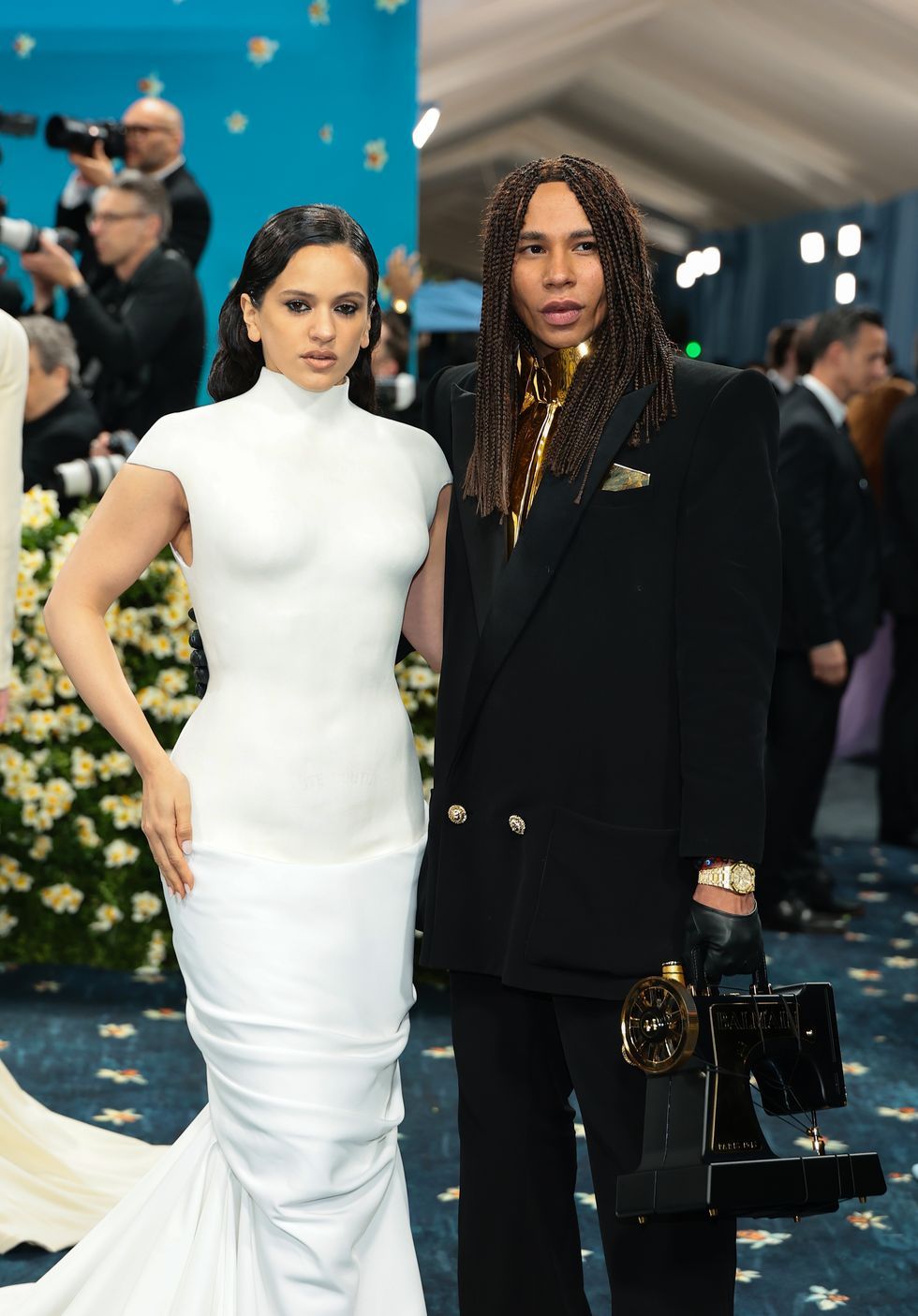 Balmain designer Olivier Rousteing