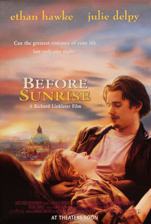 Before Sunrise 1995,IMDB Rating: 8.1, IMDB Votes: 344055, ID: 0112471