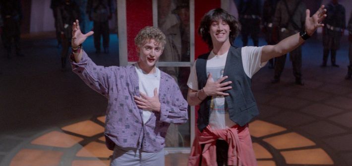 32. Bill & Ted's Excellent Adventure 1989
