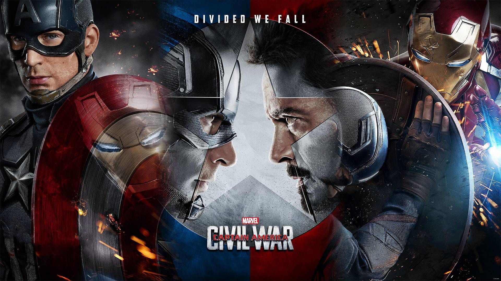 23. Captain America: Civil War 2016
