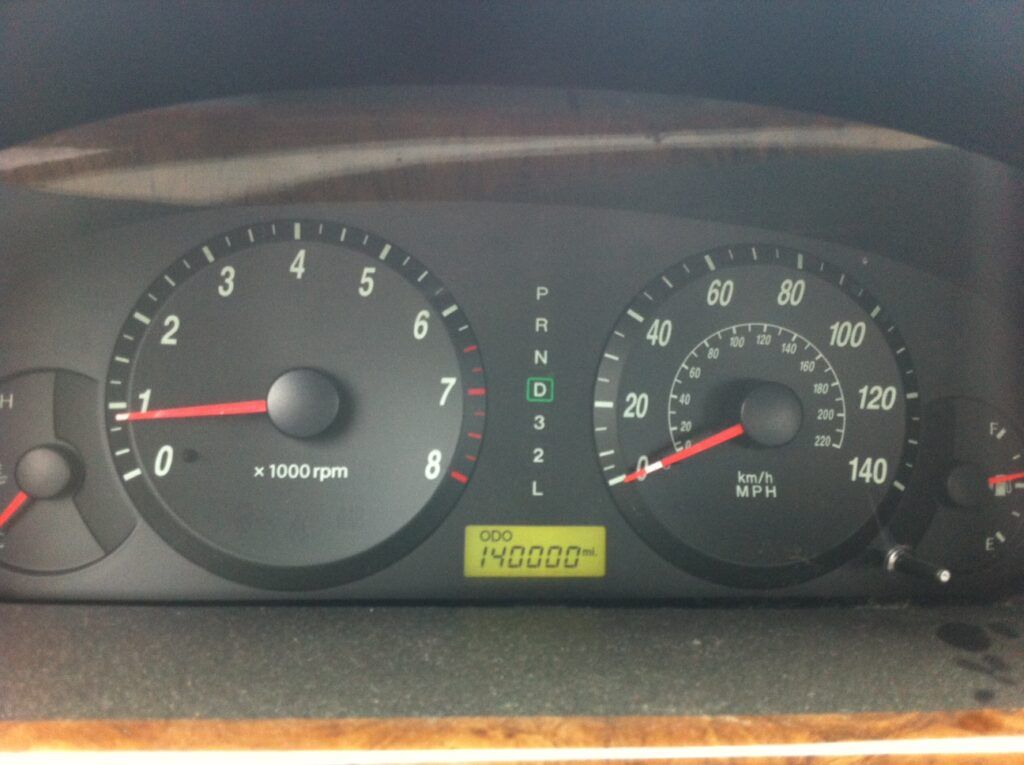 Car Odometer 140000 Miles