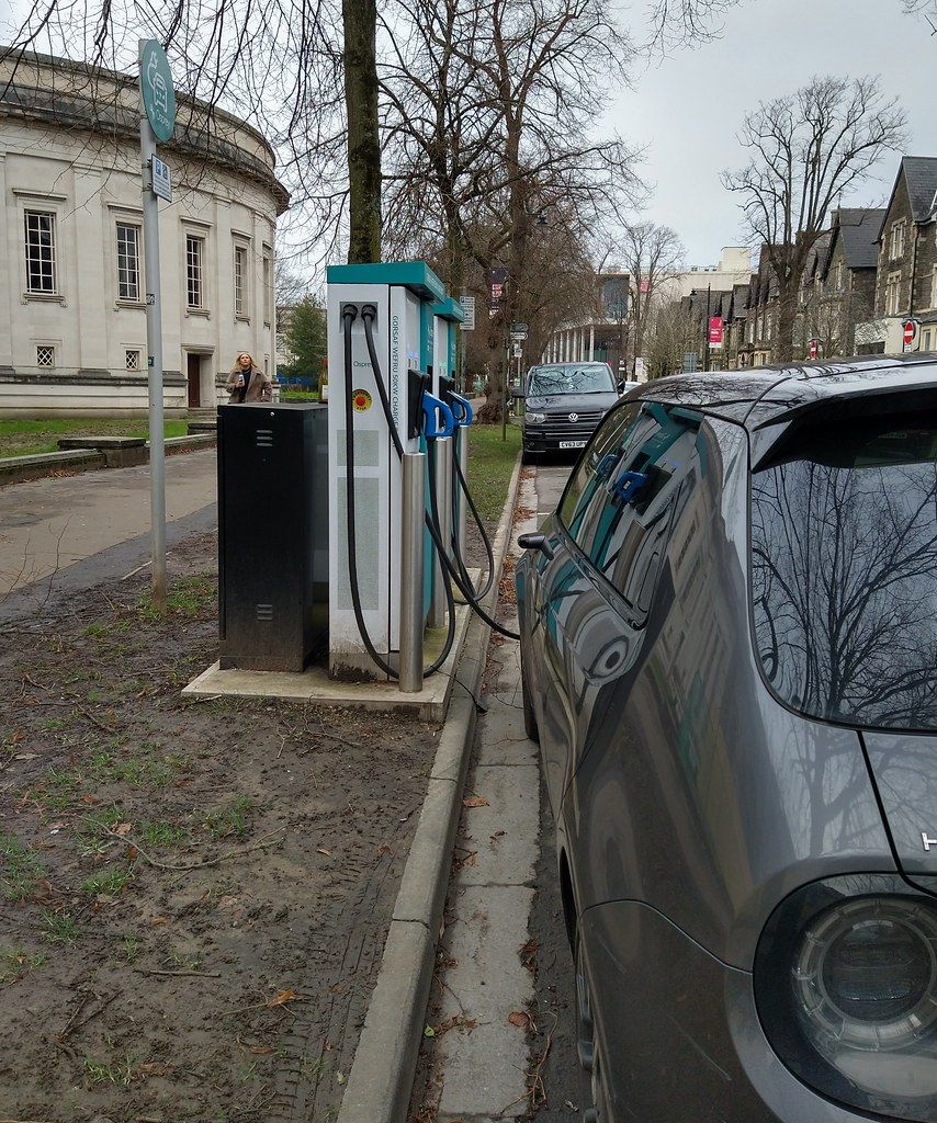 Charging the Car on a Monday Morning in Cardiff